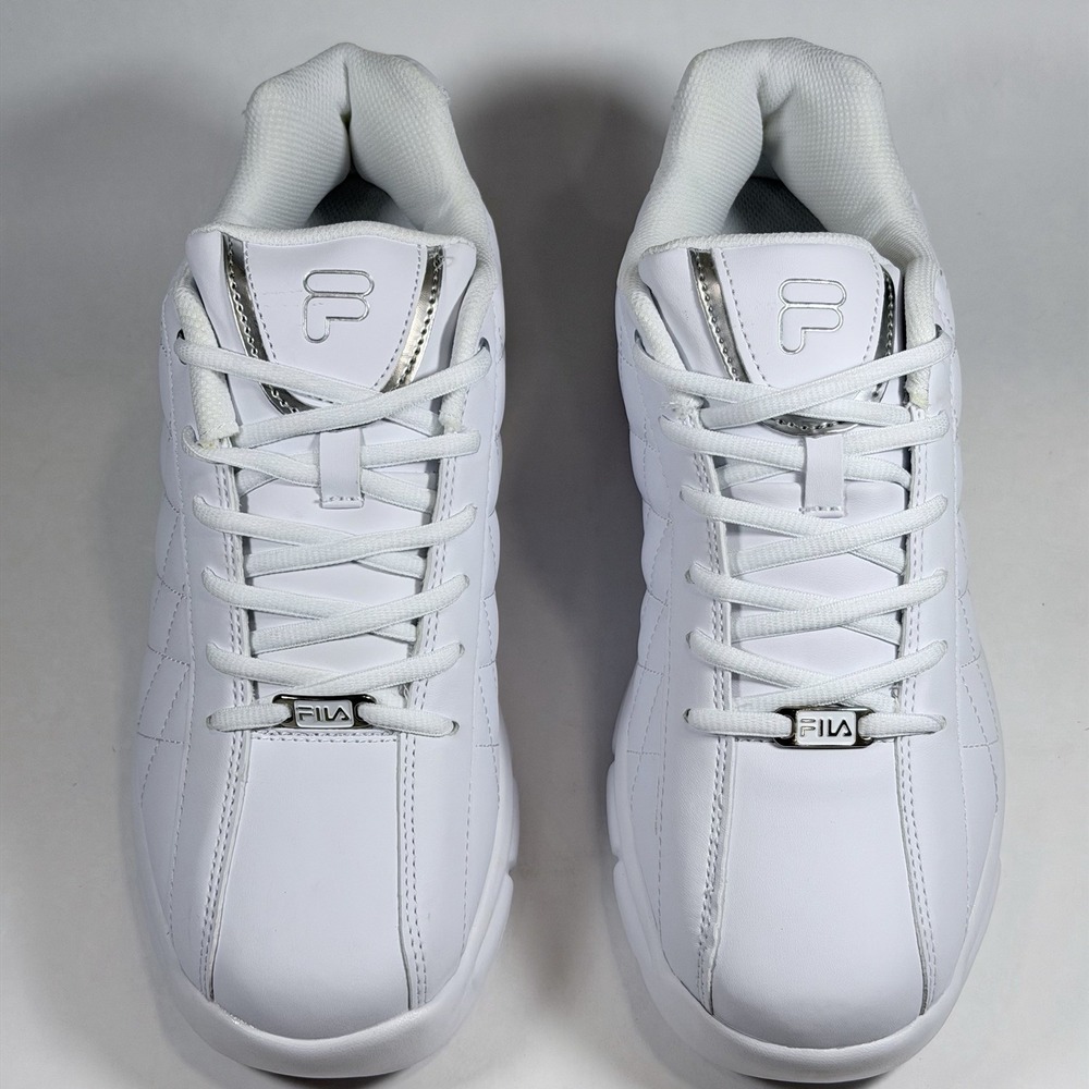Fila Fulcrum 3 Size-11.5 Mens White | Fashion Sneakers New - Picture 5 of 9